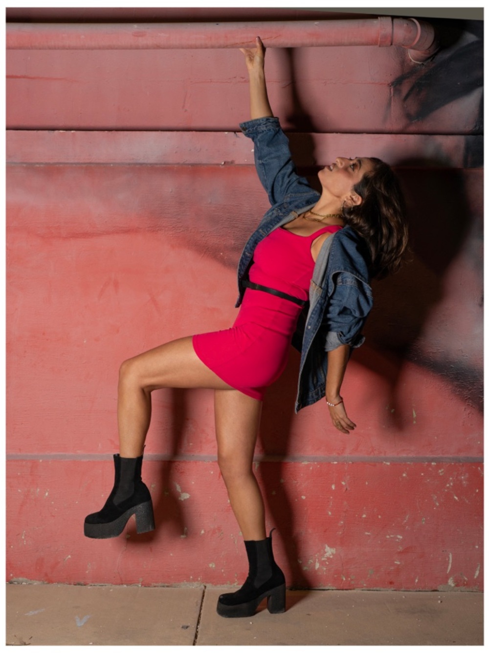 PRETTY LITTLE THING | Pink Mini Dress